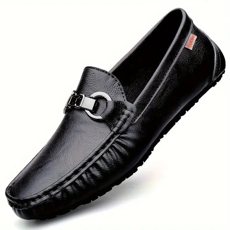 Marco | Comfortable Faux Leather Loafers for All-Day Wear